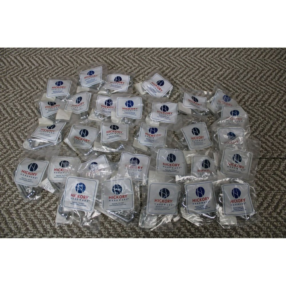 30 Hickory Hardware Silver Cabinet Pulls